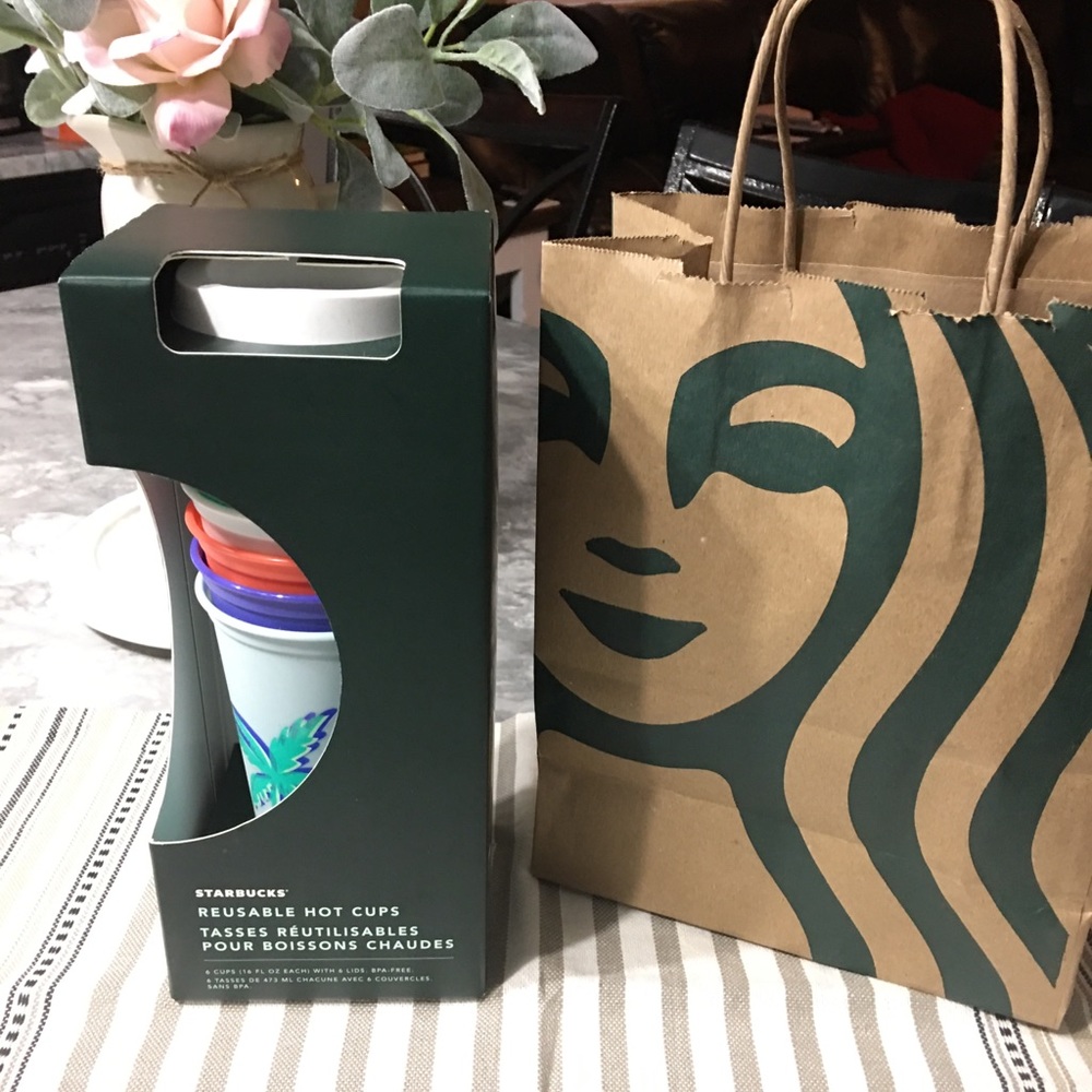 π Starbucks Reusable Hot Cups Summer 2020
